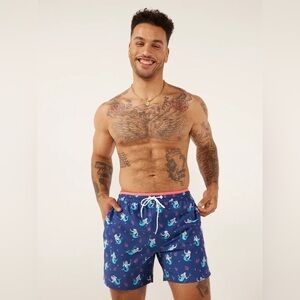 Chubbies ‘Triton of the Seas” Swim Trunks. 5.5” inseam. NWT!